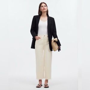 Madewell Women's The Perfect Vintage Wide-Leg Crop Jean vintage canvas 32